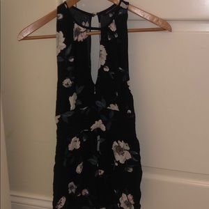 kendall & kylie floral romper